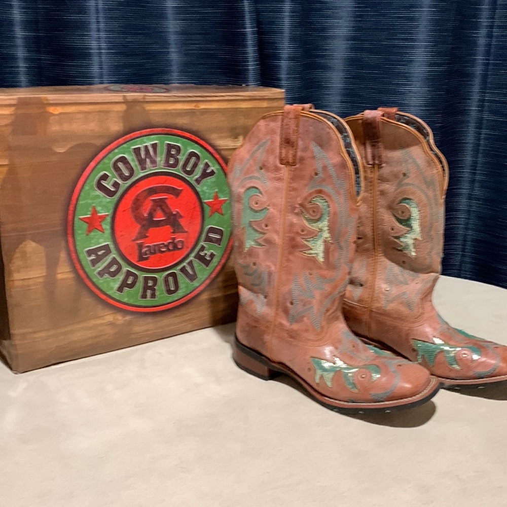 Laredo Aquarius Western Boots